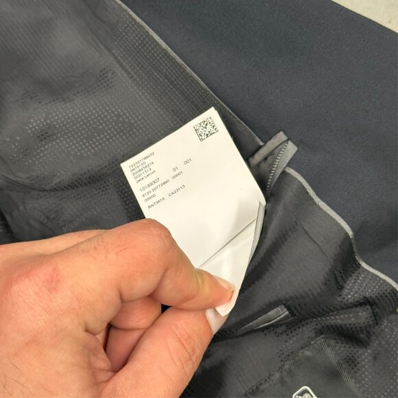 Hugo Boss Suit 2pc Black Travel Columbo Wool Fabric Jets/Lenon 38 S 34x28 - Picture 11 of 16